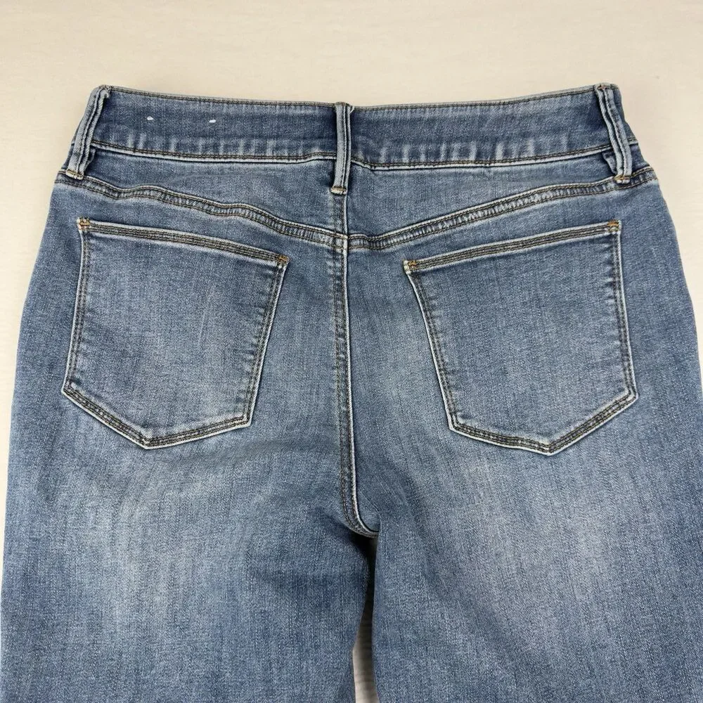 Chicos‎ Secret Stretch Denim Jegging Womens Size 6R Comfort Waist Pockets - Picture 9 of 13